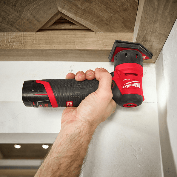 M12 Fuel 12V Orbital Detail Sander Bare (Tool Only) M12FDSS0 by Milwaukee