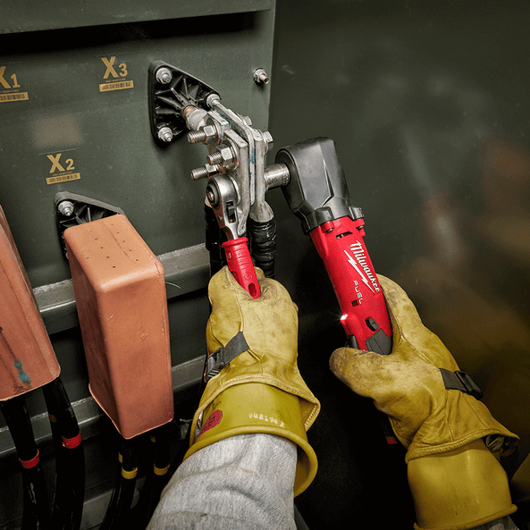 12V 3/8" Right Angle Impact Wrench Bare (Tool Only) M12FRAIWF38-0 by Milwaukee