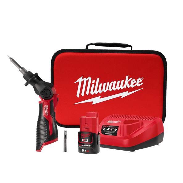 *Limited Edition* Milwaukee 12V 3.0Ah Soldering Iron Kit M12SI-301B *Pre-Order for Black Friday Nov 2025*