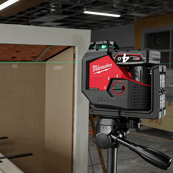 Milwaukee 12V Green 360 Single Plane Laser (Tool Only) M12SPL0C