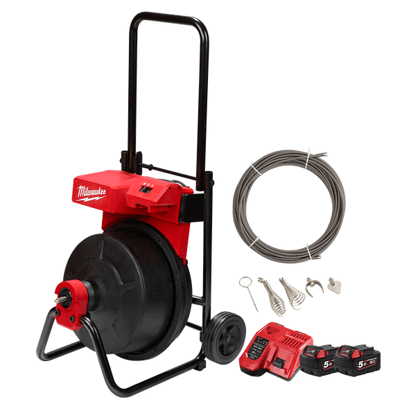 18V Brushless Drum Machine Kit M18BCDM502 by Milwaukee