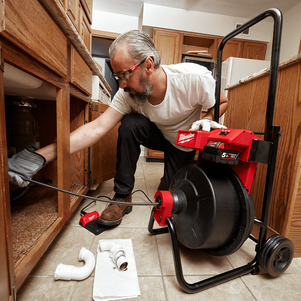 18V Brushless Drum Machine Kit M18BCDM502 by Milwaukee