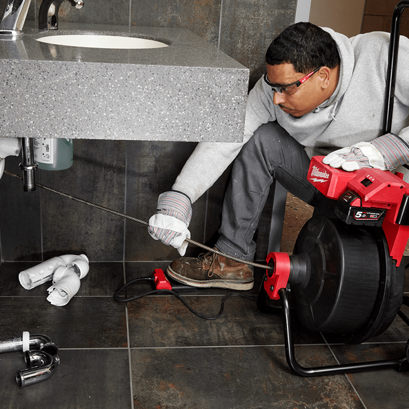 18V Brushless Drum Machine Kit M18BCDM502 by Milwaukee