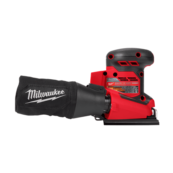 18V 1/4 Sheet Sander Bare (Tool Only) M18BQSS0 by Milwaukee