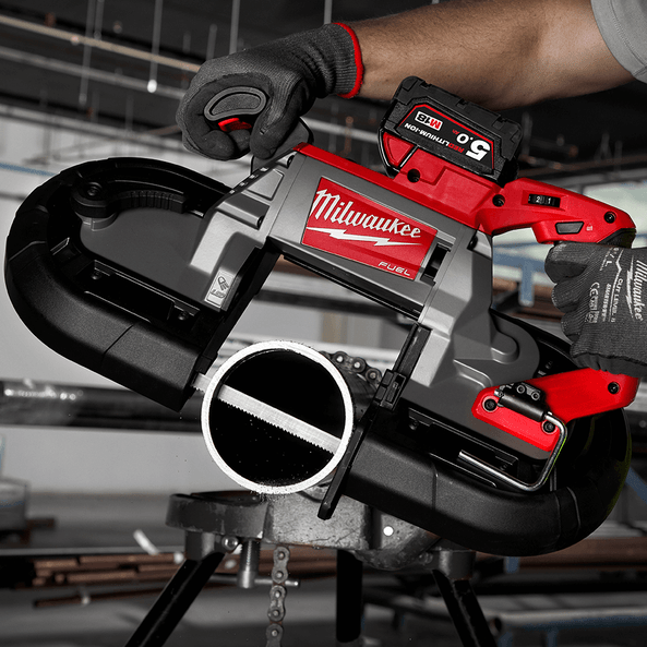 Milwaukee 18V Fuel Dual Trigger Bandsaw (Deep Cut) Bare (Tool Only) M18CBS125S-0