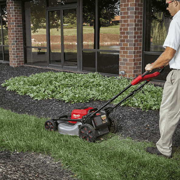 Milwaukee M18 18V FUEL™ 533mm (21") Self-Propelled Dual Battery Lawn Mower Bare (Tool Only) M18F2LM210
