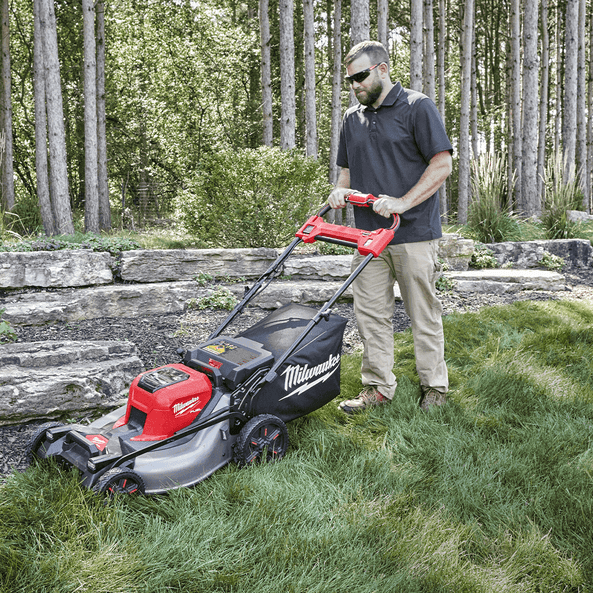 Milwaukee M18 18V FUEL™ 533mm (21") Self-Propelled Dual Battery Lawn Mower Bare (Tool Only) M18F2LM210