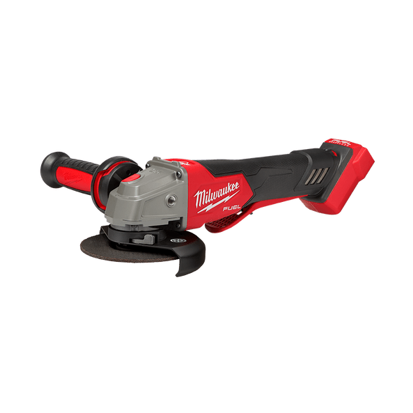 18V 125mm FUEL Variable Speed Braking Angle Grinder with Deadman Paddle Switch Bare (Tool Only) M18FAGV125XPDB-0 by Milwaukee