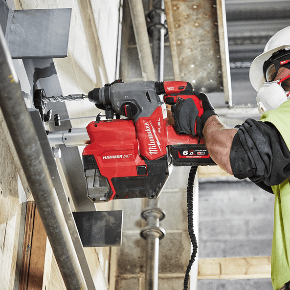 18V FUEL HAMMERVAC 26mm Dedicated Dust Extractor Bare (Tool Only) M18FDEX-0 by Milwaukee