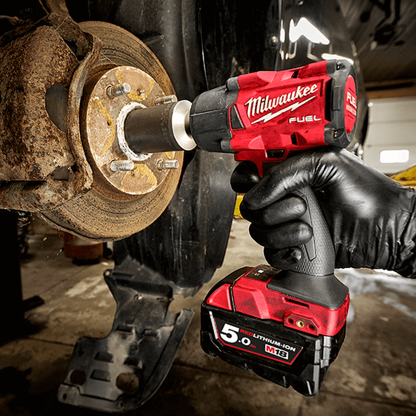 18V 1/2" FUEL Mid-Torque Impact Wrench with Friction Ring Bare (Tool Only) M18FMTIW2F12-0 by Milwaukee