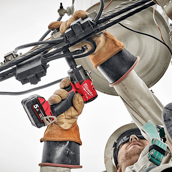 18V 1/2" FUEL Mid-Torque Impact Wrench With Pin Detent Bare (Tool Only) M18FMTIW2P12-0 by Milwaukee