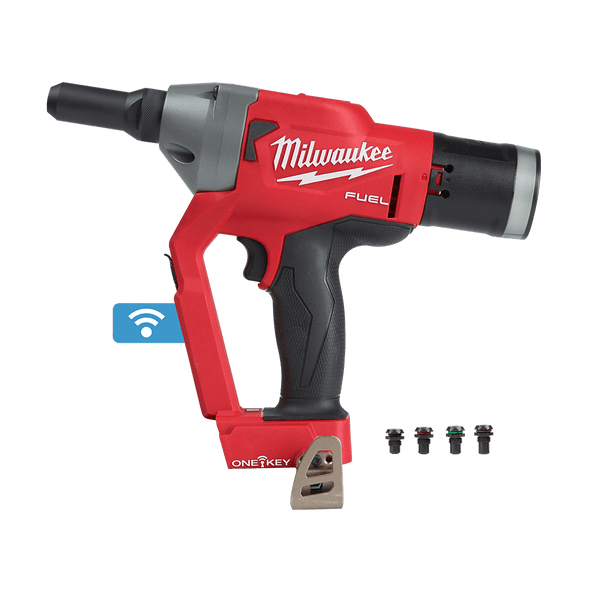 18V FUEL 1/4" Rivet Tool With One-Key Bare (Tool Only) M18FPRT-0 By Milwaukee
