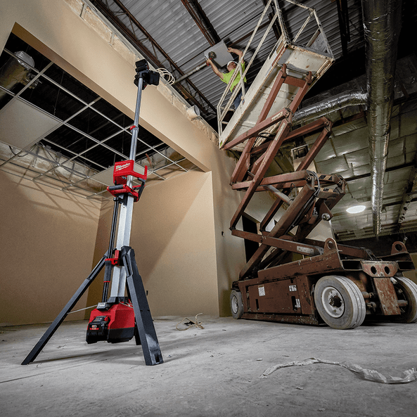 18V High Output Stand Area Light / Charger Bare (Tool Only) M18HOSALC-0 by Milwaukee