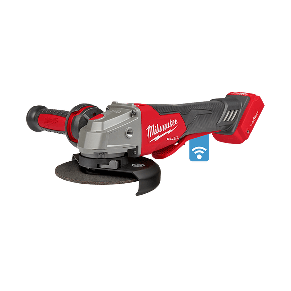 18V 125mm FUEL ONE-KEY Braking Angle Grinder with Deadman Paddle Switch Bare (Tool Only) M18ONEFAG125XPDB-0 by Milwaukee