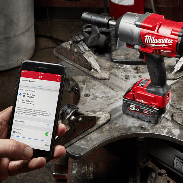 18V 1/2" FUEL ONE-KEY Extended Anvil High-Torque Impact Wrench with Friction Ring Bare (Tool Only) M18ONEFHIWF12E-0 by Milwaukee