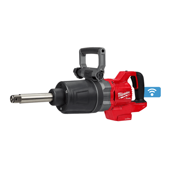 18V 1" FUEL ONE-KEY Extended Anvil High-Torque Impact Wrench D Handle Bare (Tool Only) M18ONEFHIWF1D-0 by Milwaukee