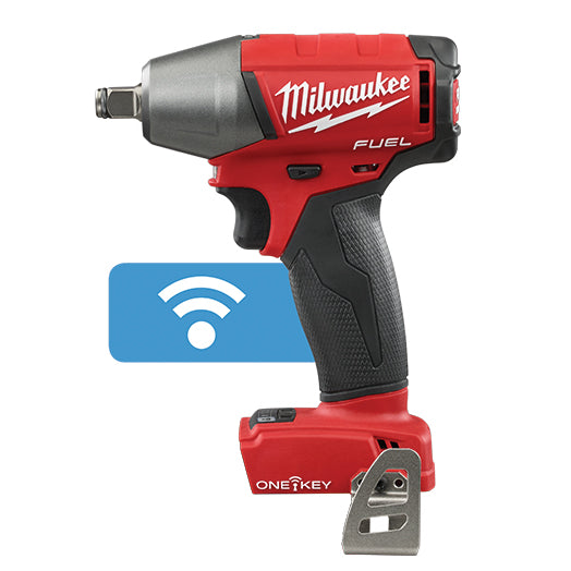 18V 1/2" M18 FUEL w/ ONE-KEY Impact Wrench w/ Friction Ring M18ONEIWF12-0 by Milwaukee