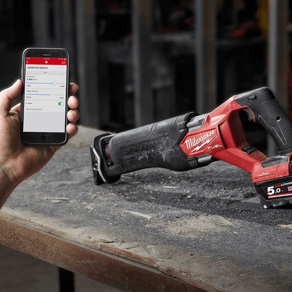 18V FUEL ONE-KEY SAWZALL Reciprocating Saw Bare (Tool Only) M18ONESX2-0 by Milwaukee