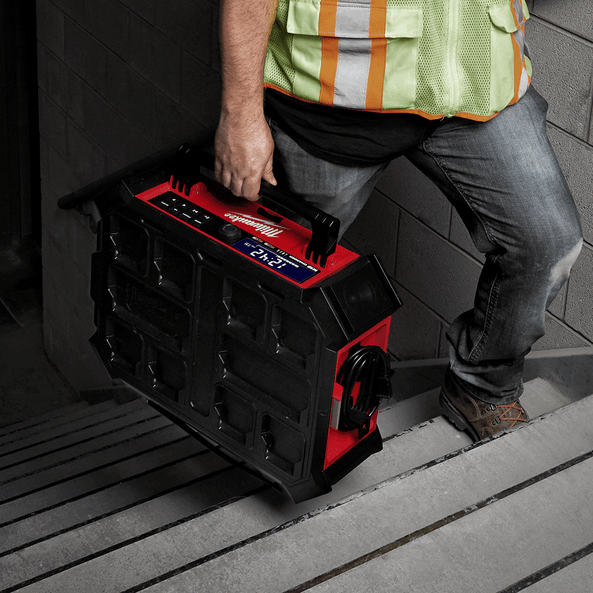 18V M18 PACKOUT Radio + Charger Bare (Tool Only) M18PORC0 by Milwaukee