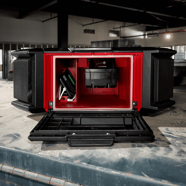 18V M18 PACKOUT Radio + Charger Bare (Tool Only) M18PORC0 by Milwaukee