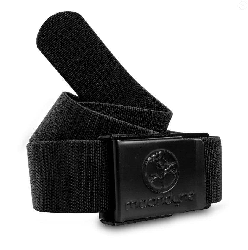 1400mm Steel Cam Buckle Belt Stretch Black M20C1400-1BK by Moondyne