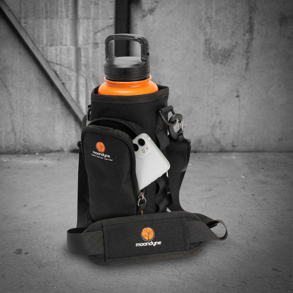 Moondyne 1200ml Bottle Carry Pouch M42C1200-1BK