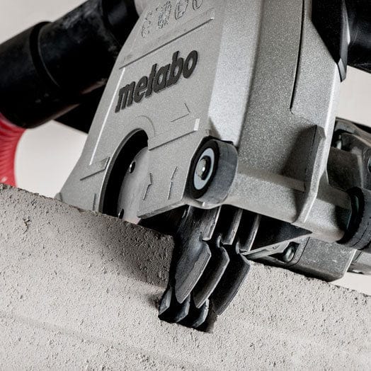125mm 1900W Wall Chaser MFE40 + 35L M Class Vacuum / Dust Extractor Combo ASR 35 M ACP Combo (AU60010070) by Metabo