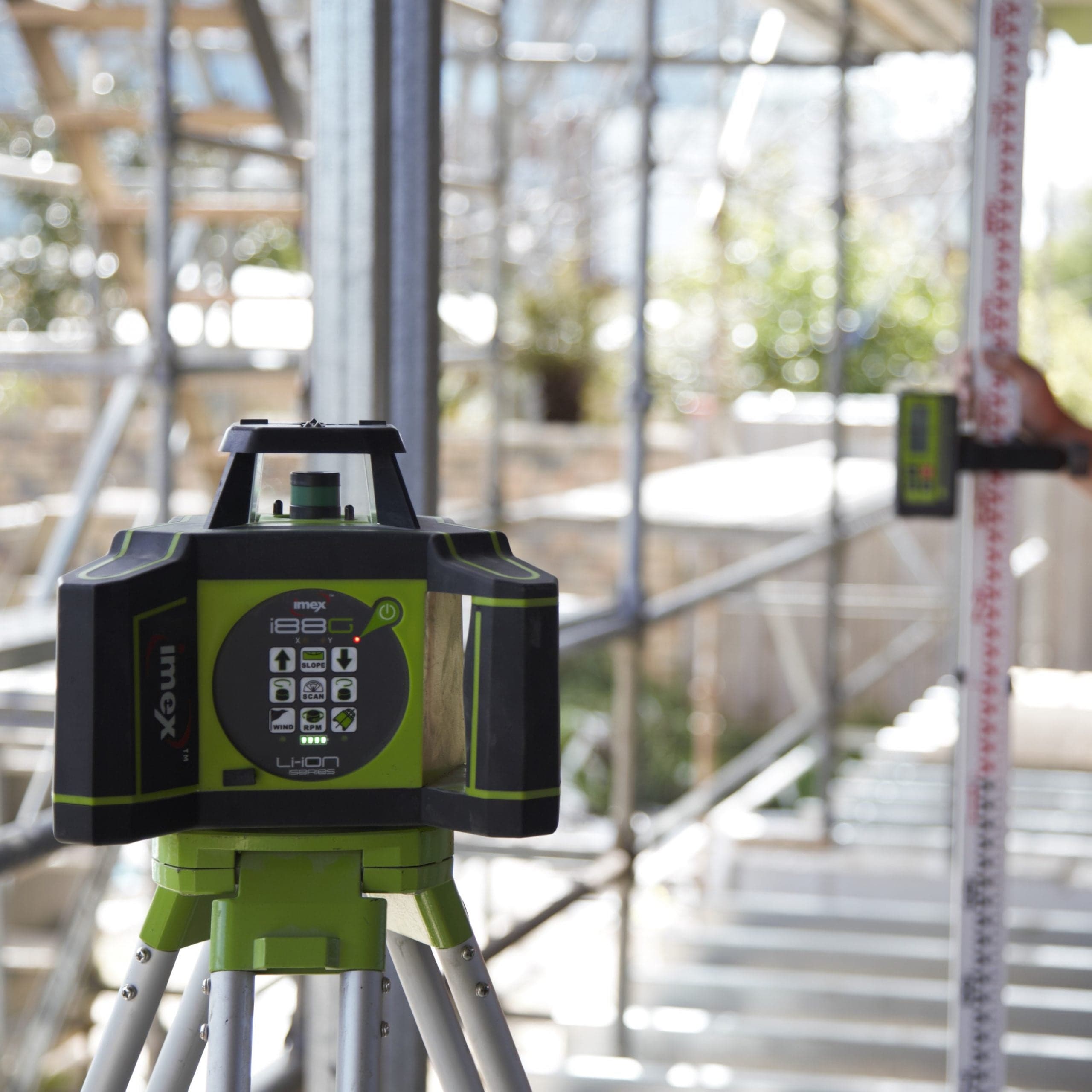 Green Beam Rotary Laser Set 012-I88G by Imex