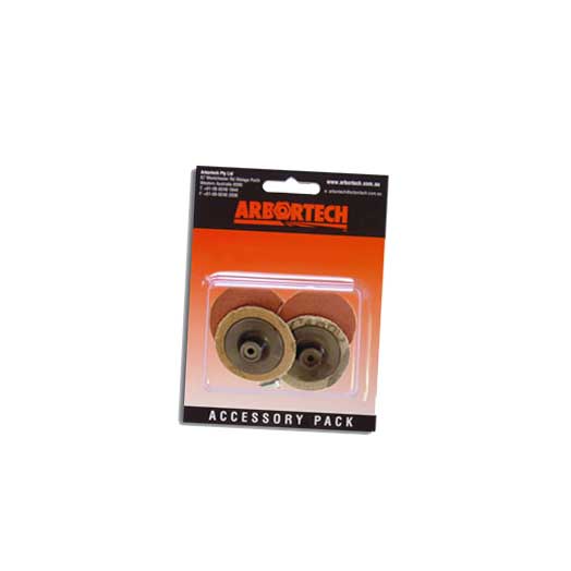4Pce 50mm x 60G Abrasive Disc suit Mini Grinder / Mini Contour Sander MIN.FG.009 by Arbortech