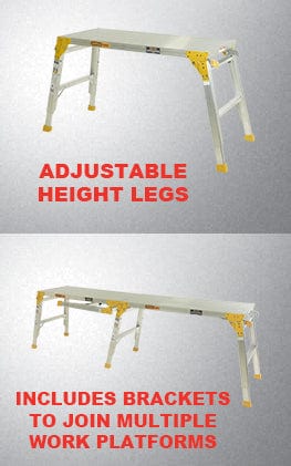 450mm x 1150mm Paint Platform 150kg Industrial MW105-I450WB by Gorilla
