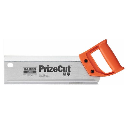 300mm 12" 13TPI Tenon Saw with Steel Backed Blade and Plastic Handle NP-12-TEN by Bahco