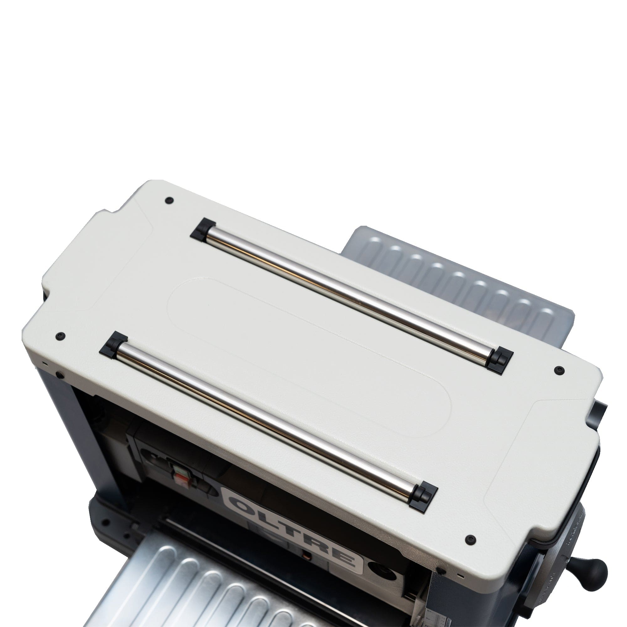 Oltre 330mm (13") Benchtop Thicknesser with Segmented Helical Style Cutter Head 240V OT-TH-330