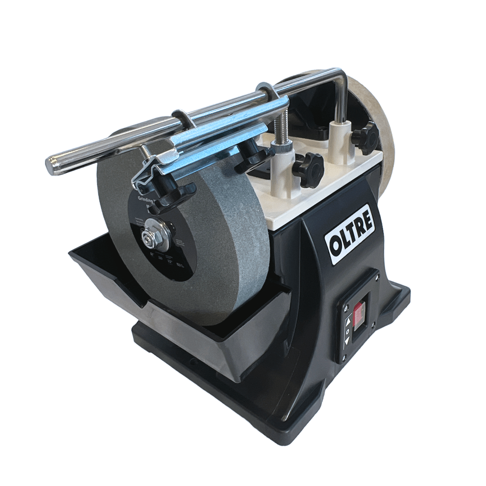 Oltre 200mm (8") Wet Stone / Water Cooled Sharpener & Buffer OT-WSS-200