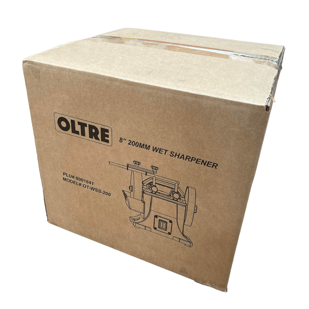 Oltre 200mm (8") Wet Stone / Water Cooled Sharpener & Buffer OT-WSS-200