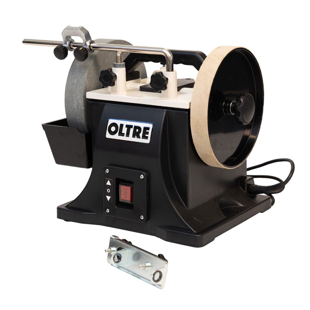 Oltre 200mm (8") Wet Stone / Water Cooled Sharpener & Buffer OT-WSS-200