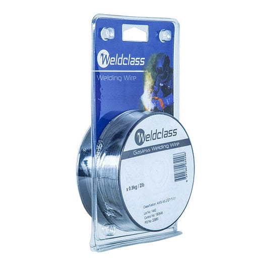 0.8mm x 0.9Kg Mini Spool Gasless GS Mig Wire P2-084FM by Weldclass