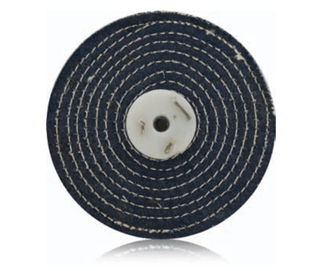 Polishing Mops Rags Stitched 50mm - 2 Sections PEMRS502 by Intech
