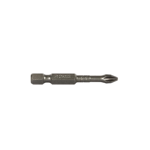 10Pce No. 2 x 50mm Thunderzone Phillips Impact Power Bit PH250SSH by Alpha