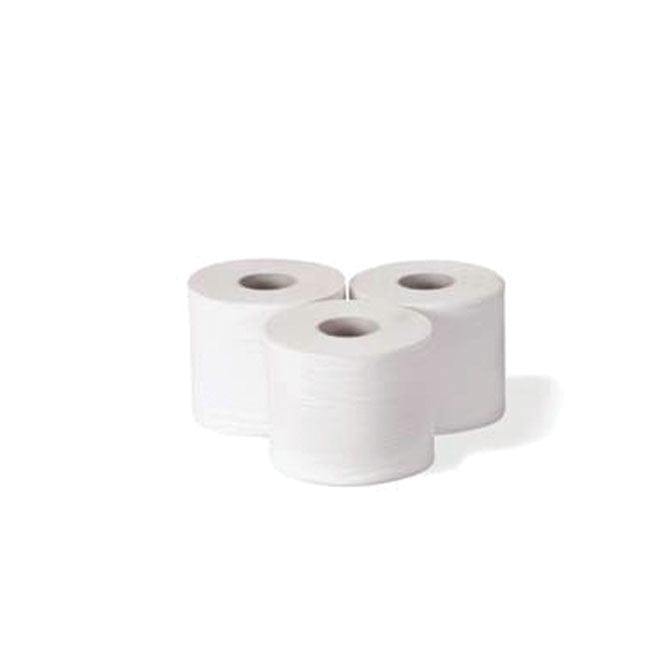Veora Box of 48 Rolls 400 Sheet 2 Ply Soft Micro Embossed Premium Individually Wrapped Toilet Paper (Plastic Free Packaging) | 48 Pack