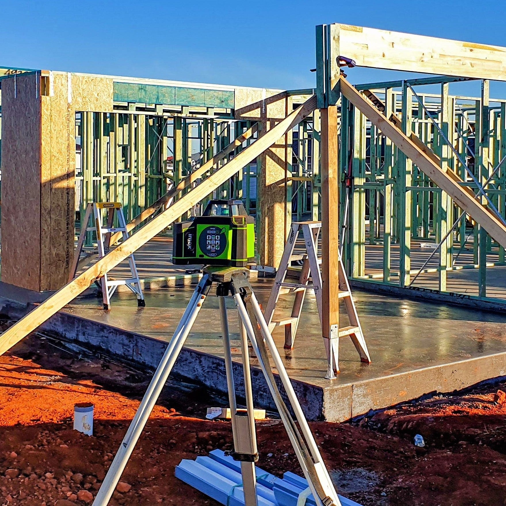 Green Beam Rotary Laser Set 012-I88G by Imex