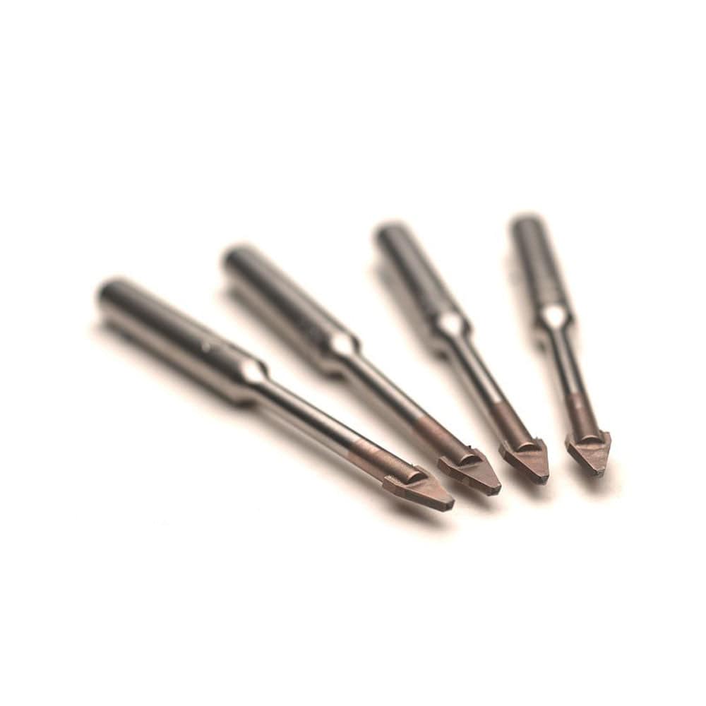 6.5mm x 100mm Carbide Tipped Straight Shank Porcelain Tile Drill Bit Cutter CTCP06.5 by Armeg