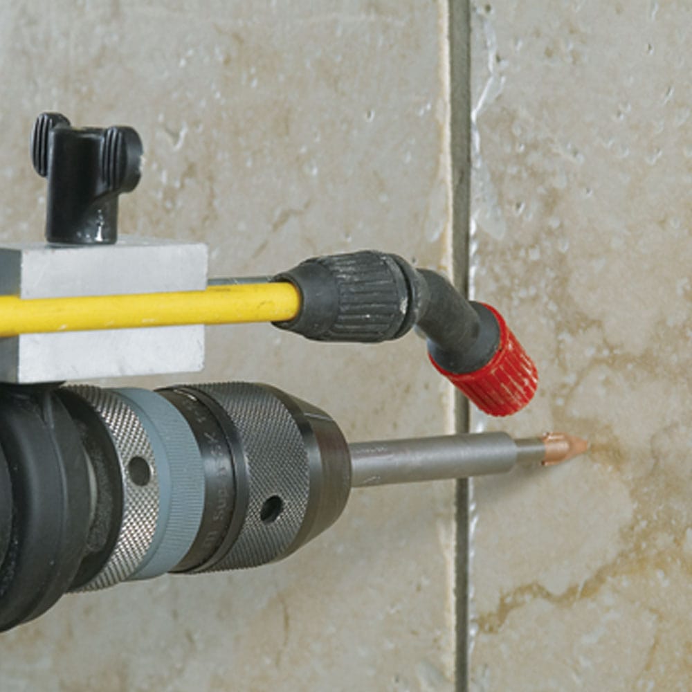 26mm (suit 22mm Copper Pipe) Carbide Tipped Straight Shank Porcelain Tile Drill Bit Cutter Kit PTC22CPSET by Armeg