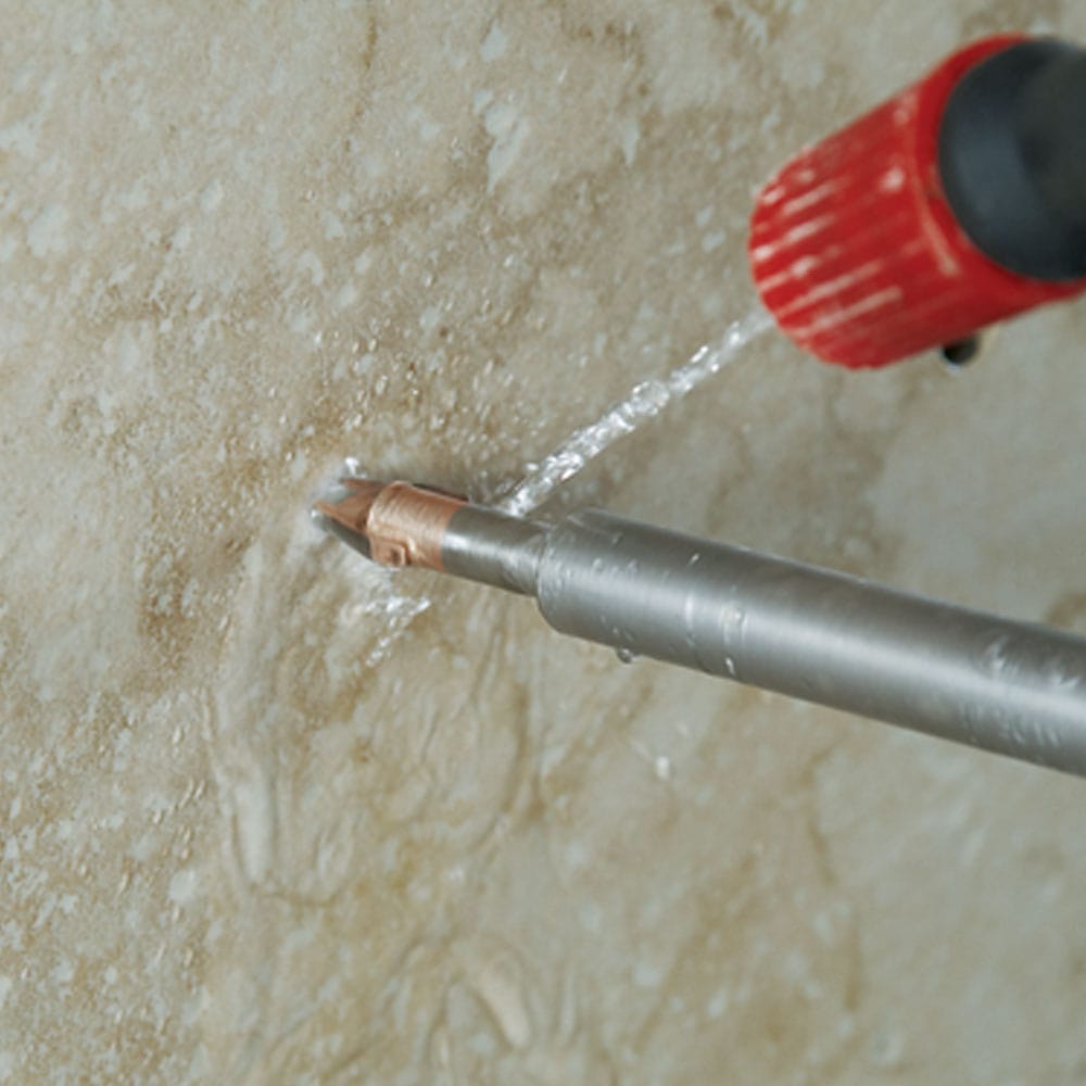 6.5mm x 100mm Carbide Tipped Straight Shank Porcelain Tile Drill Bit Cutter CTCP06.5 by Armeg