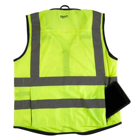 Premium High Visibility Yellow Safety Vest by Milwaukee