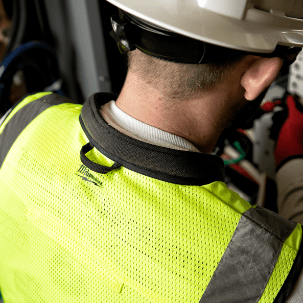 Premium High Visibility Yellow Safety Vest by Milwaukee