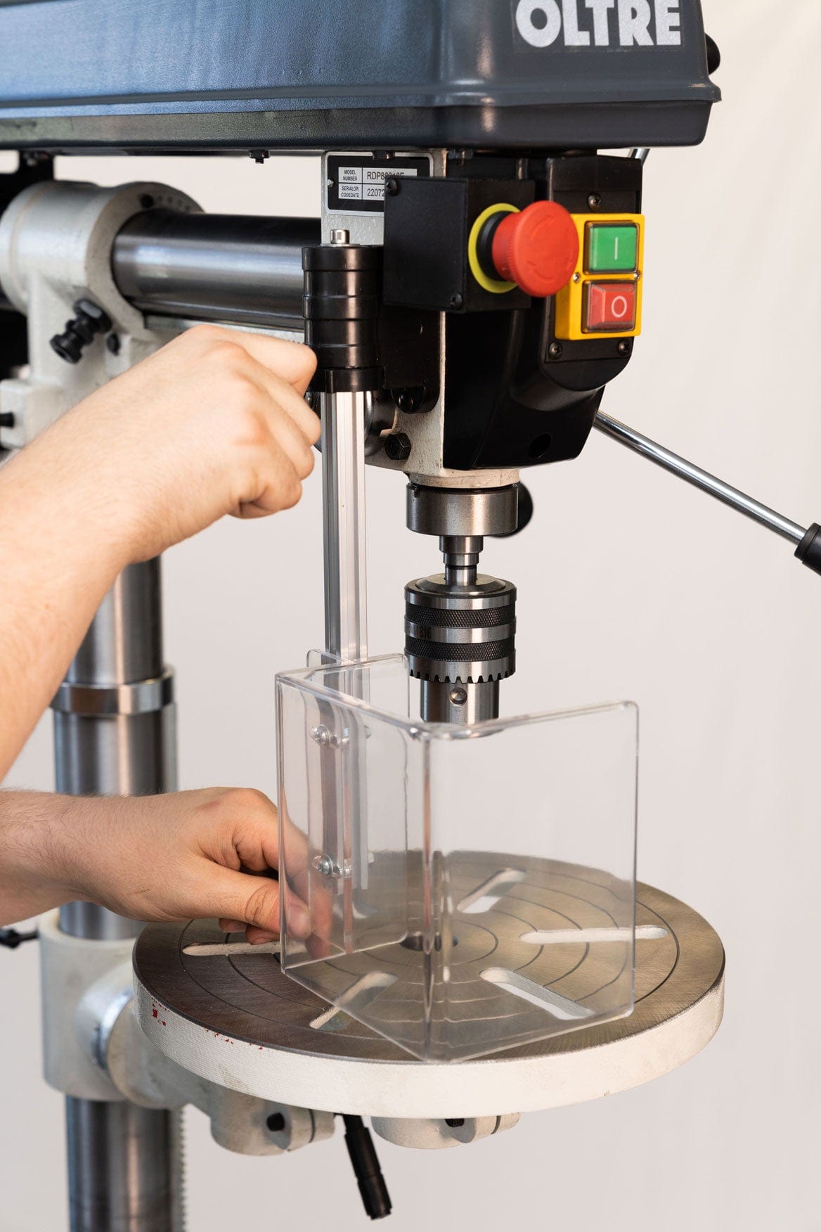 Oltre 860mm (34") Radial Floor Drill Press 240V RDP86016F