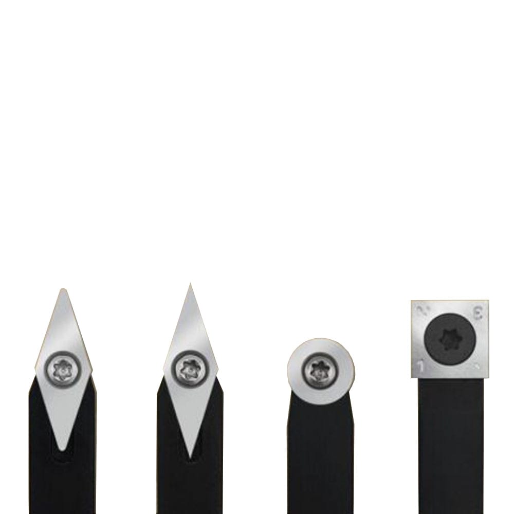 Woodfast Round Tungsten Carbide Insert Blade / Tip - 12mm × 2.5mm x 30° - Compatible with Woodfast WFT0011 Woodturning System