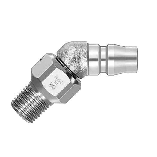 360° 3/8" Rotary Plug Thread Connector RL-30PM by Nitto