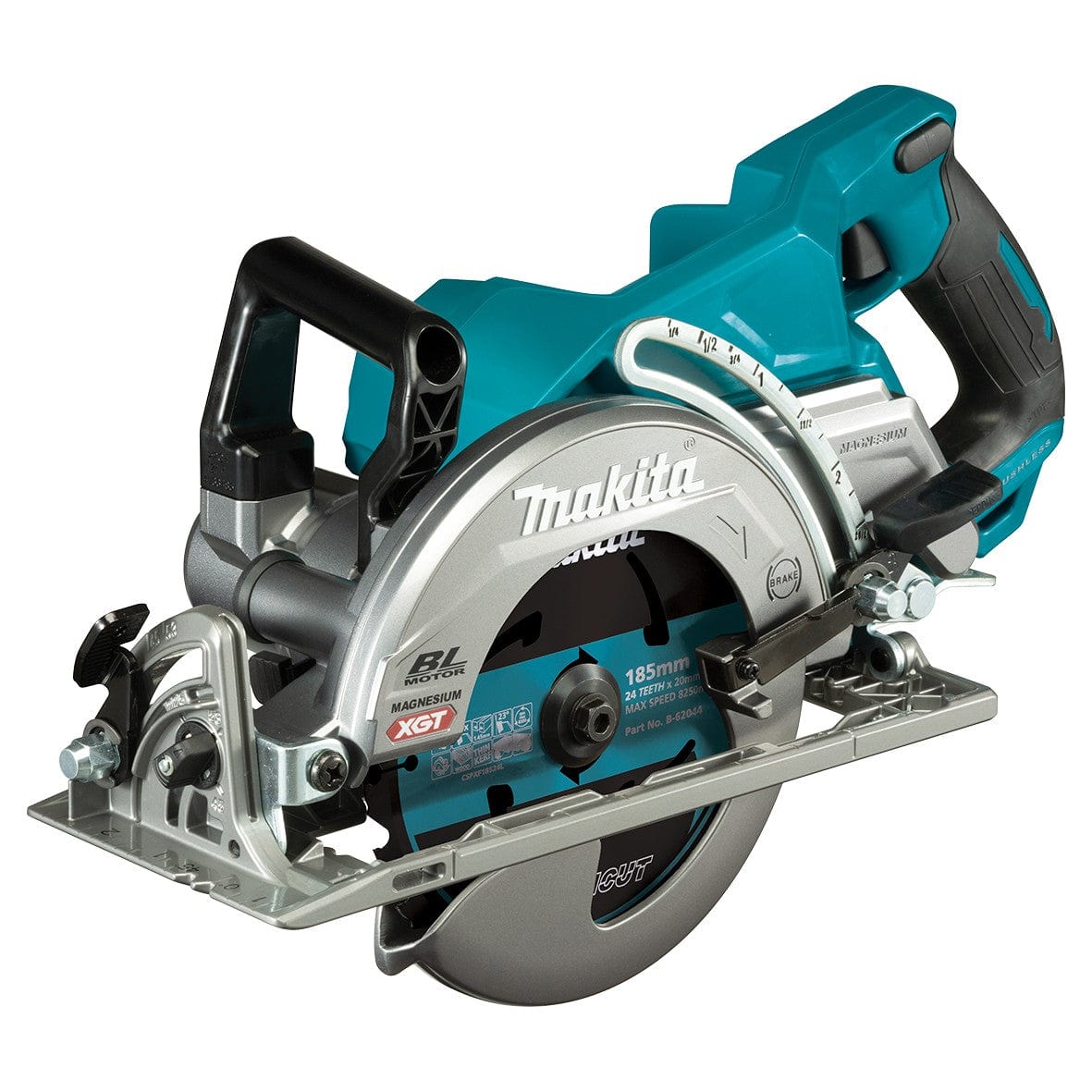 40V 185mm (7-1/4") Brushless Rear Handle Saw Bare (Tool Only) RS001GZ by Makita