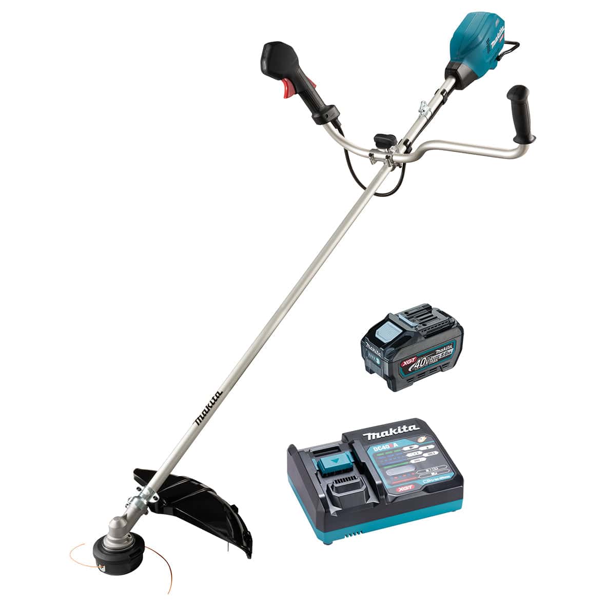 40V Max Brushless U-Handle Line Trimmer Kit UR006GT102 by Makita